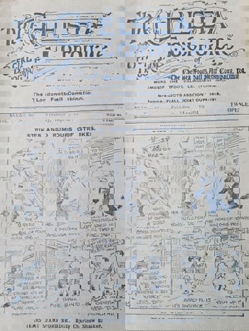 Match programme