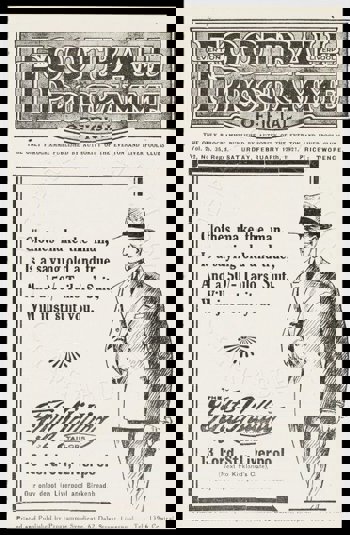 Match programme