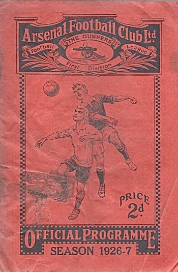 Match programme
