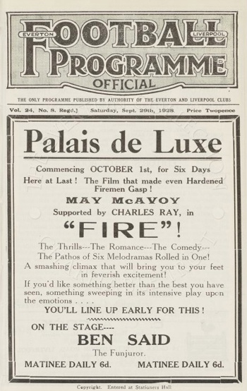Match Programme