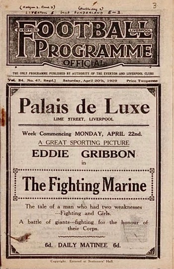 Match programme
