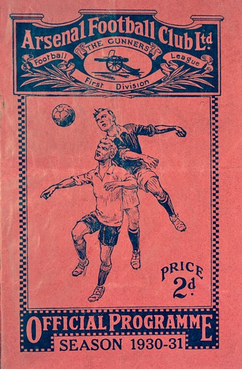 Match programme