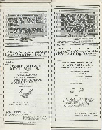 Match programme