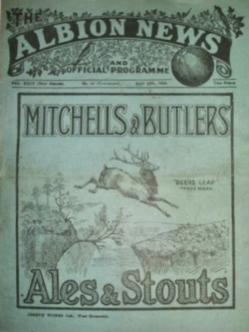 Match programme