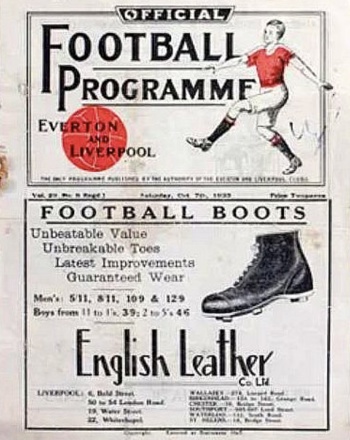 Match programme