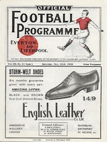 Match programme