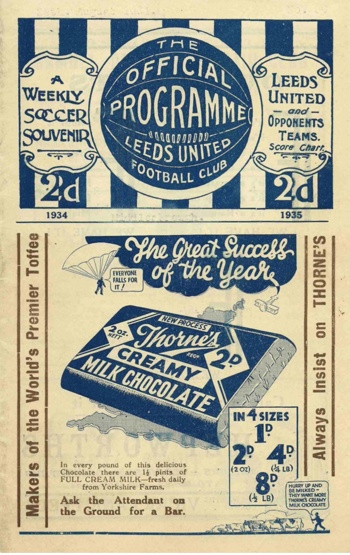 Match programme