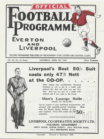 Match programme