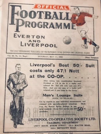 Match programme