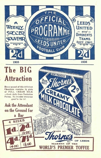 Match programme