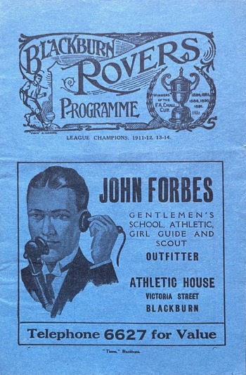 Match programme