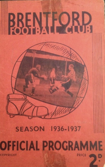 Match programme