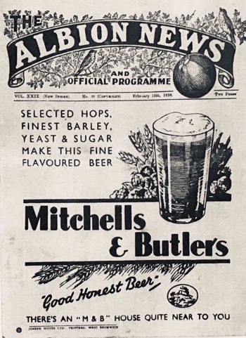 Match programme