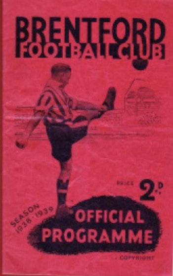 Match programme