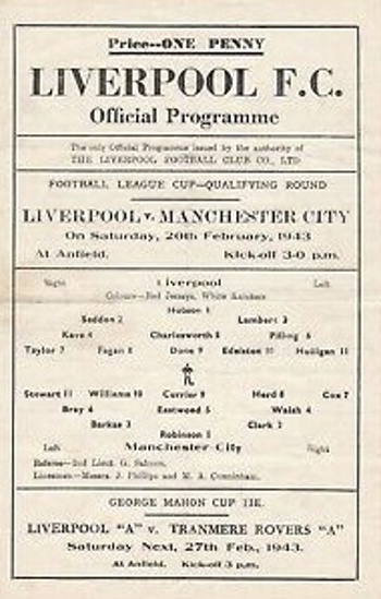 Match programme