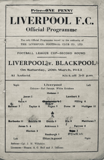 Match programme