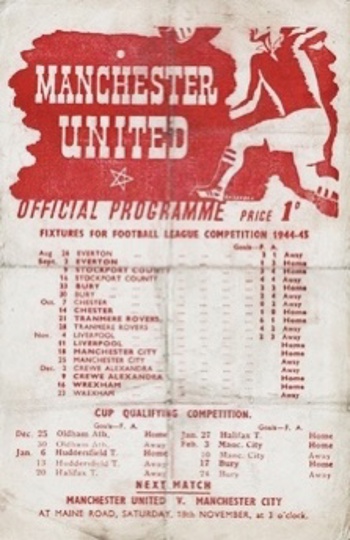 Match programme