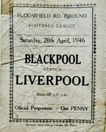 Match programme