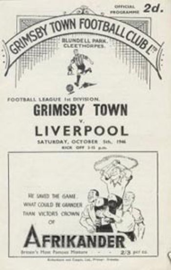 Match programme