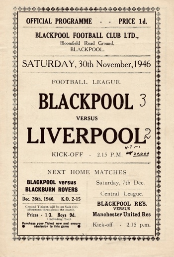 Match Programme