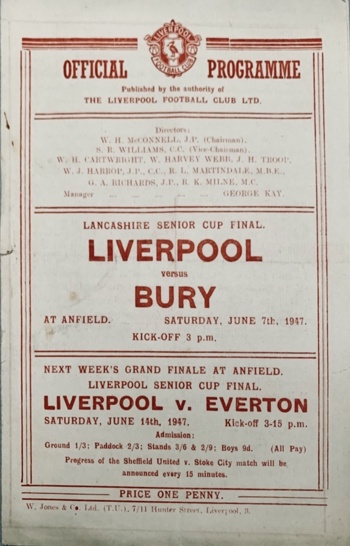 Match Programme