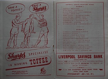 Match programme article