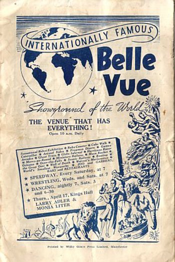 Match programme - Official Souvenir (BackCover)