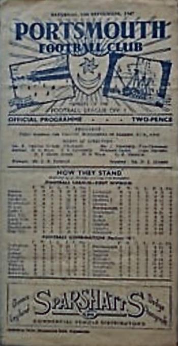 Match programme