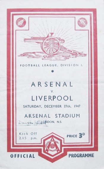 Match programme