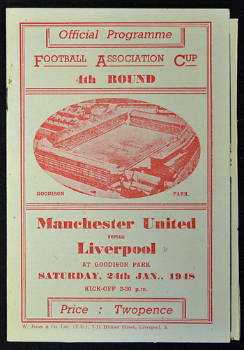Match programme