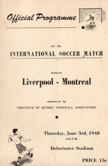 Match programme