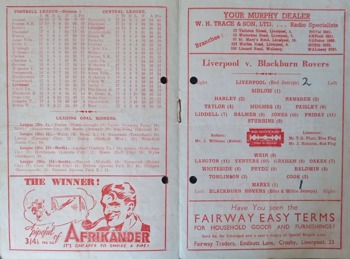 Match programme article