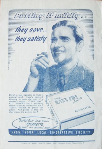 Match programme - Backcover