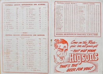 Match programme article