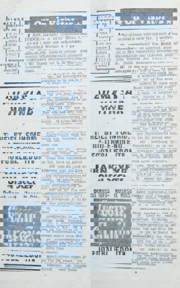 Match programme - Our visitors