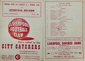 Match Programme (Pages 6 & 7)