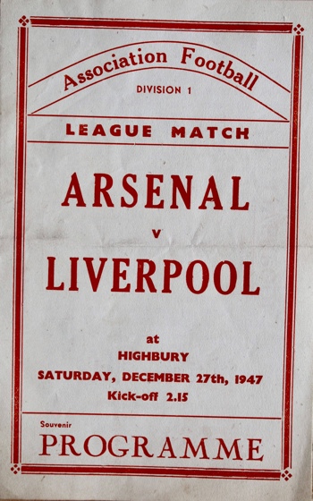 Souvenir programme