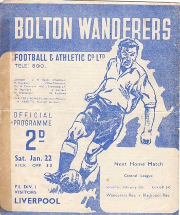 Match programme