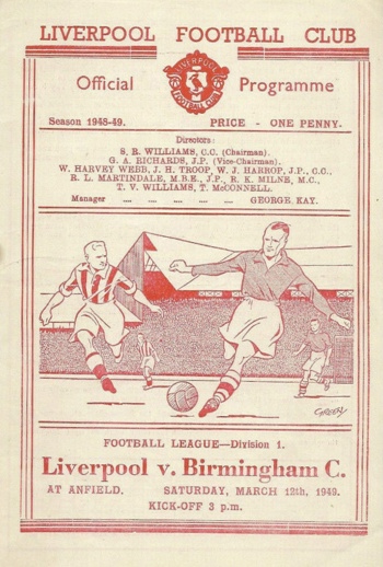 Match programme