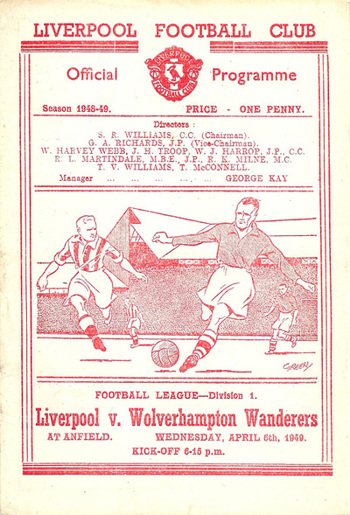 Match programme