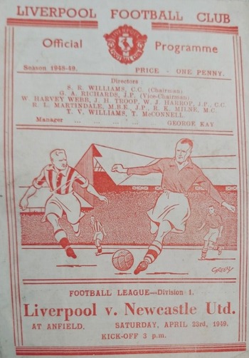 Match programme