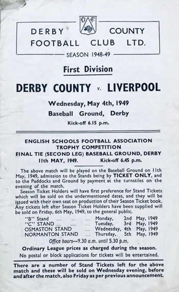Matchprogramme Page 3