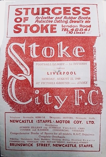 Match programme