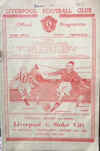 Match programme