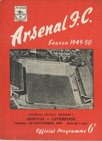 Match programme