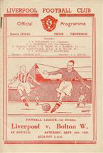 Match programme