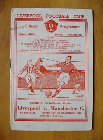 Match programme