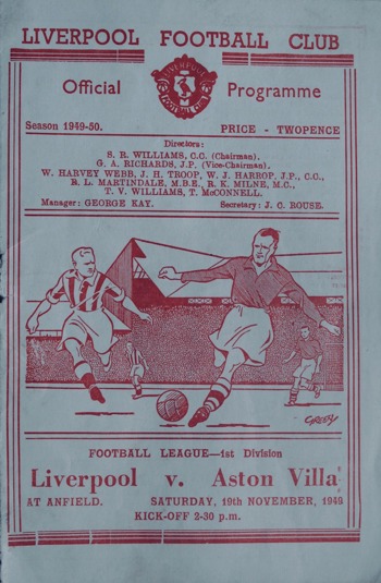 Match programme