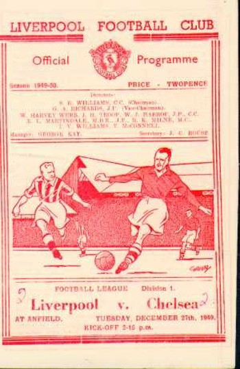 Match programme