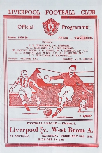 Match programme
